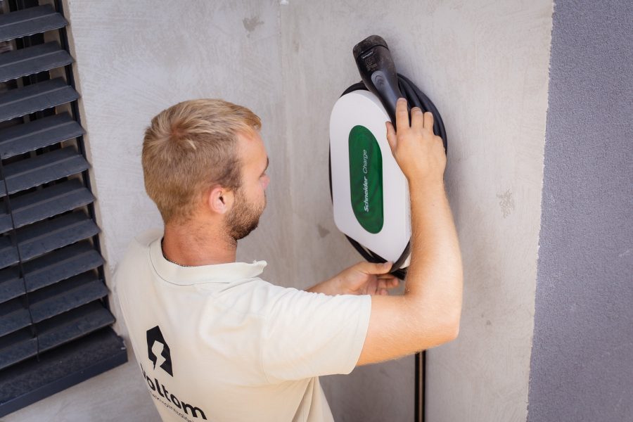 montáž wallbox nabíjačky voltom košice